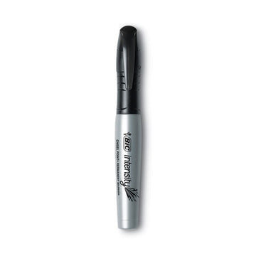 BIC® Intensity Chisel Tip Permanent Marker, Broad Chisel Tip, Tuxedo Black, Dozen freeshipping - TVN Wholesale